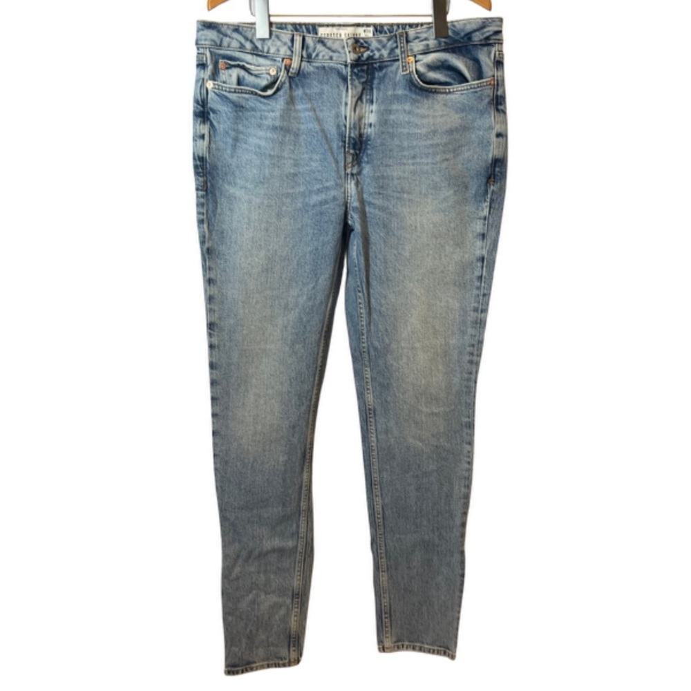 Topman Men’s Light Wash Stretch Skinny Fit Denim Jeans Pants